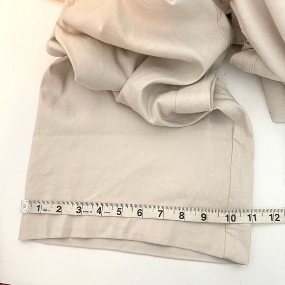 J. Jill Linen Stretch Sea Salt Wide Leg Trousers Size 24 NWT - Picture 4 of 10